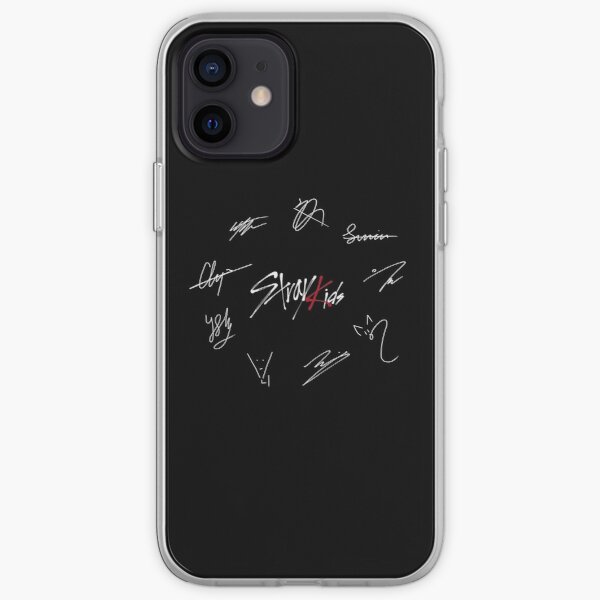 Stray Kids' Signatures (Red Version) iPhone Soft Case RB0508 product Offical Stray Kids Merch