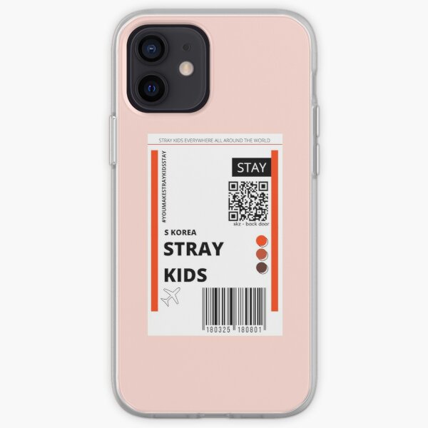 Stray Kids Tickets Cửa sau iPhone Soft Case RB0508 Sản phẩm Offical Stray Kids Merch