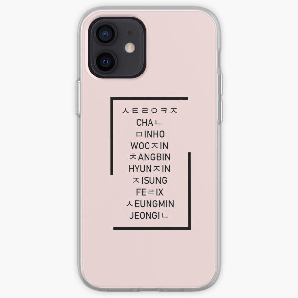 Stray Kids - Names iPhone Soft Case RB0508 product Offical Stray Kids Merch