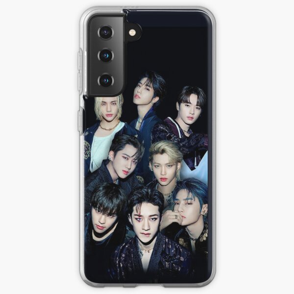 Stray Kids Cases Stray Kids ot8 SKZ Kpop Samsung Galaxy Soft