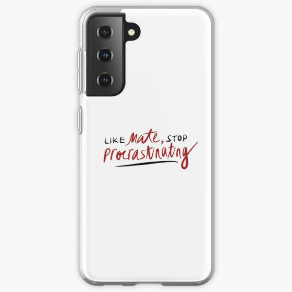 like mate, stop procrastinating (3RACHA) Samsung Galaxy Soft Case RB0508 product Offical Stray Kids Merch