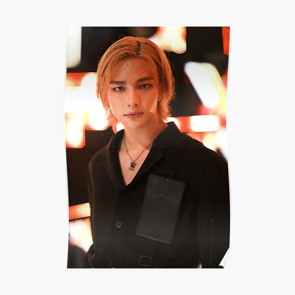 Blonde Hyunjin Stray Kids Poster RB0508 product Offical Stray Kids Merch