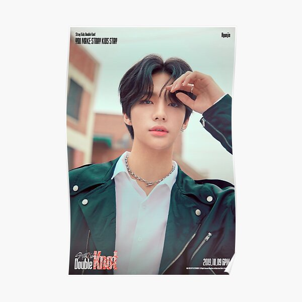 Hwang Hyunjin Double Knot logo Stray Kids 3RACHA Poster RB0508 product Offical Stray Kids Merch
