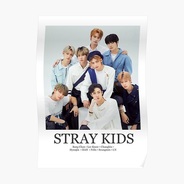 Stray kids minimalist poster Poster RB0508 product Offical Stray Kids Merch