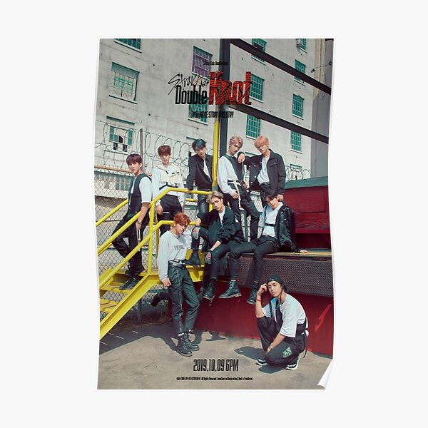 Double Knot poster Stray Kids 3RACHA Poster RB0508 product Offical Stray Kids Merch