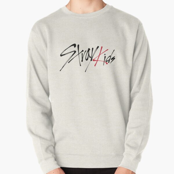 STRAY KIDS LOGO, Lets go! Pullover Sweatshirt RB0508 product Offical Stray Kids Merch
