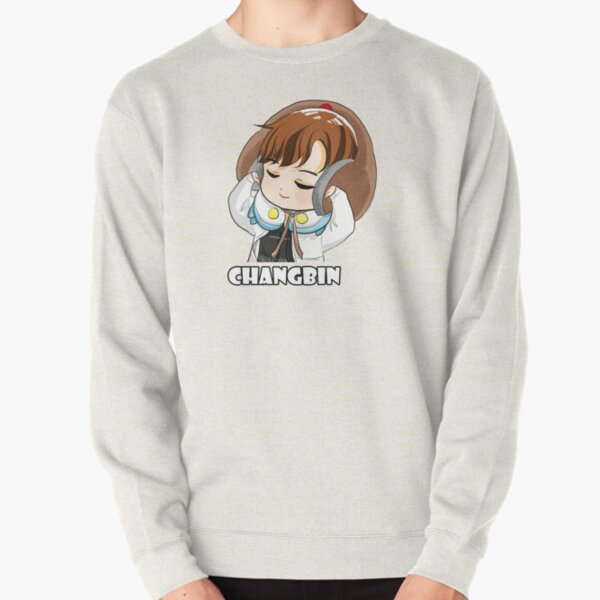 KPOP STRAY KIDS CHANGBIN CHIBI Pullover Sweatshirt RB0508 product Offical Stray Kids Merch