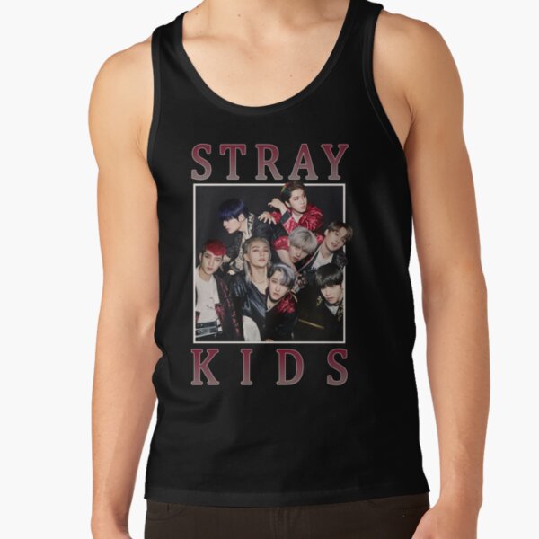 STRAY KIDS Vintage Retro Band Style 90s IN LIFE Tank Top RB0508 product Offical Stray Kids Merch