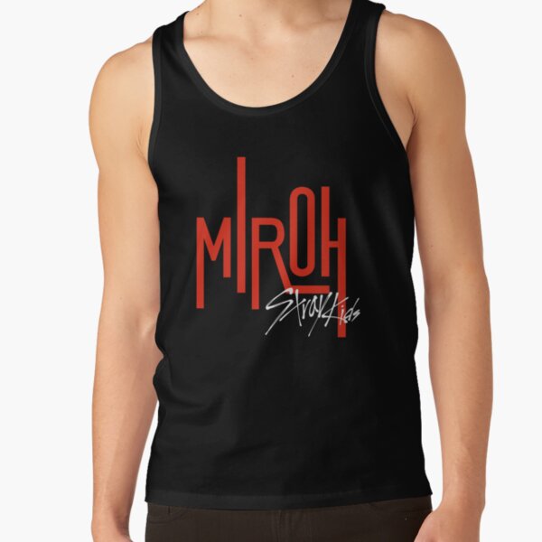 KPOP STRAY KIDS OFFICIAL LOGO MIROH Tank Top RB0508 product Offical Stray Kids Merch