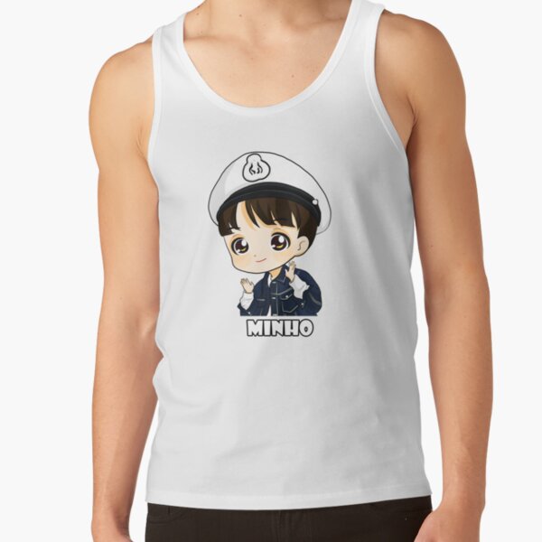 KPOP STRAY KIDS LEE KNOW MINHO CHIBI Tank Top RB0508 product Offical Stray Kids Merch