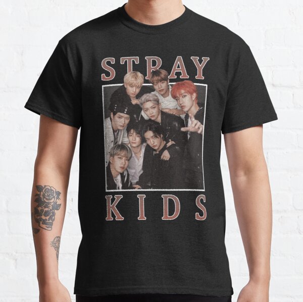 STRAY KIDS Vintage Retro Band Style 90s  Classic T-Shirt RB0508 product Offical Stray Kids Merch