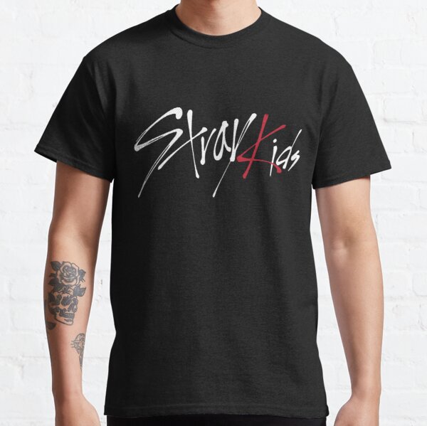 Stray Kids Logo White Classic T-Shirt RB0508 product Offical Stray Kids Merch