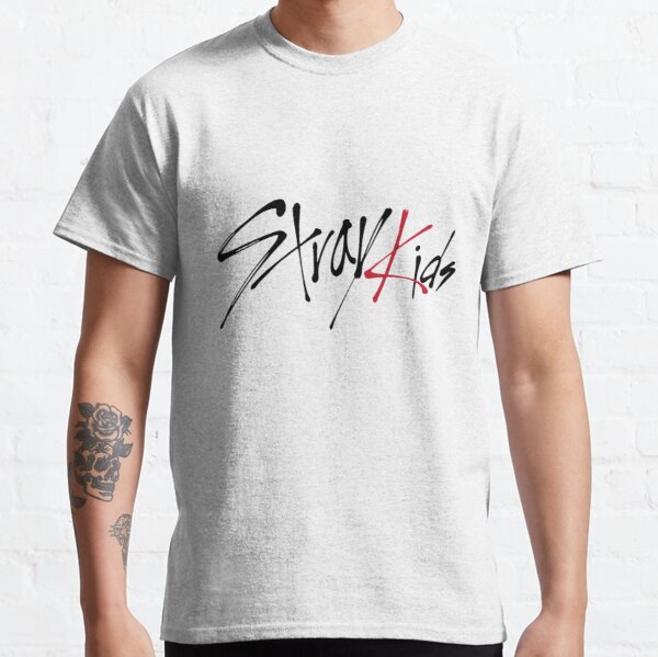 STRAY KIDS LOGO, Lets go! Classic T-Shirt RB0508 product Offical Stray Kids Merch