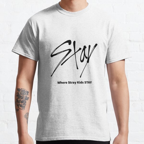 KPOP STRAY KIDS FANDOM WHERE STRAY KIDS STAY Classic T-Shirt RB0508 product Offical Stray Kids Merch
