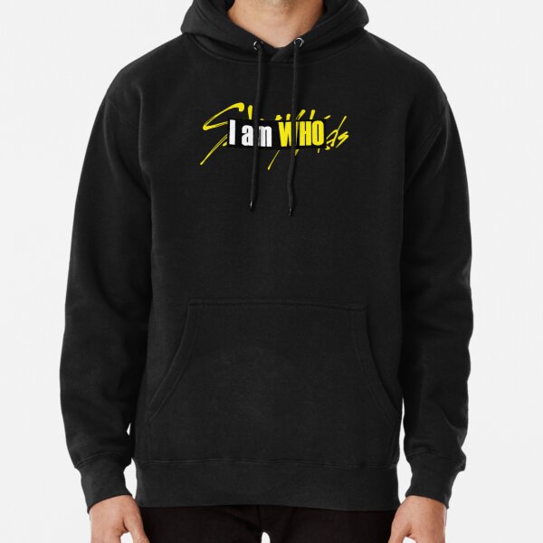 KPOP STRAY KIDS OFFICIAL LOGO I AM WHO Pullover Hoodie RB0508 product Offical Stray Kids Merch