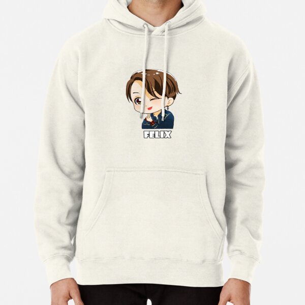 KPOP STRAY KIDS FELIX CHIBI Pullover Hoodie RB0508 product Offical Stray Kids Merch