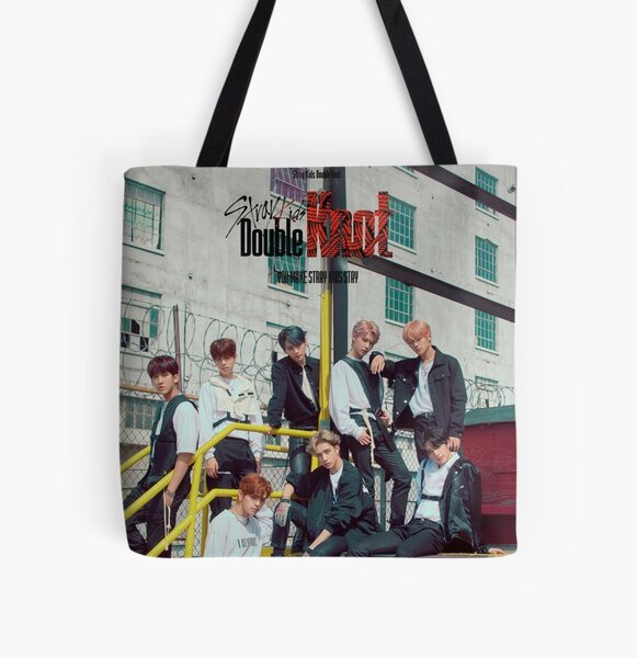 Double Knot poster Stray Kids 3RACHA All Over Print Tote Bag RB0508 product Offical Stray Kids Merch