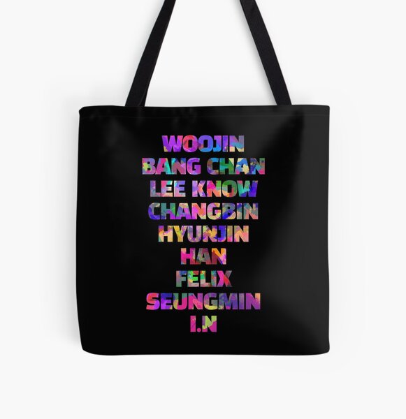 STRAY KIDS All Over Print Tote Bag RB0508 Sản phẩm Offical Stray Kids Merch