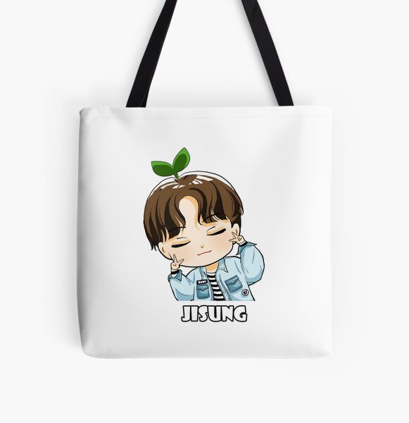 KPOP STRAY KIDS JISUNG CHIBI All Over Print Tote Bag RB0508 product Offical Stray Kids Merch