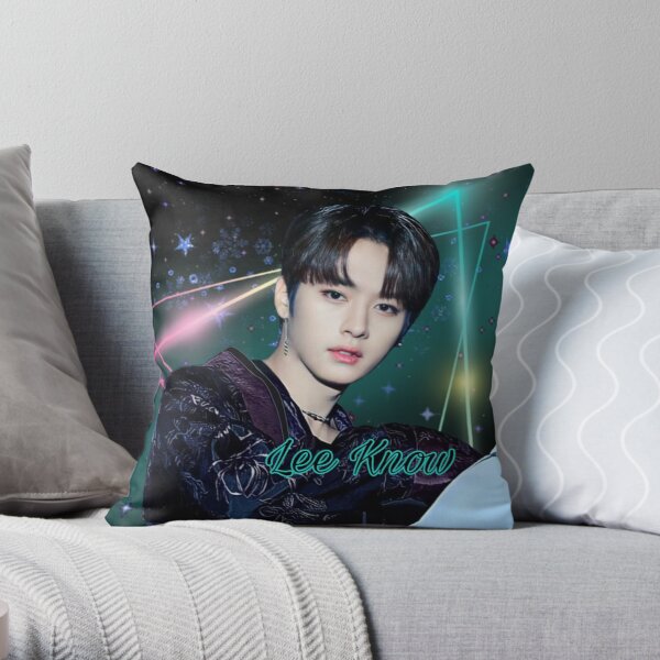 Stray Kids Lee Know Throw Pillow RB0508 product Offical Stray Kids Merch