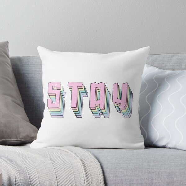 KPOP STRAY KIDS STAY FANDOM Throw Pillow RB0508 product Offical Stray Kids Merch