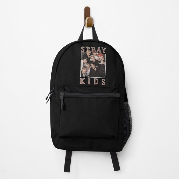 STRAY KIDS Vintage Retro Band Style 90s  Backpack RB0508 product Offical Stray Kids Merch