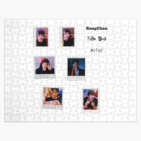 Bangchan Polaroids Jigsaw Puzzle RB0508 product Offical Stray Kids Merch