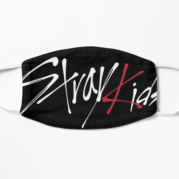 Stray Kids Logo White Flat Mask RB0508 product Offical Stray Kids Merch
