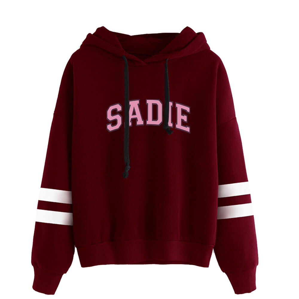 2022 Sadie Crowell Hoodie Hand Sleeve Parallel Bars Print Hoodie Sweatshirt Men Women Clothing 3 - Stray Kids Store
