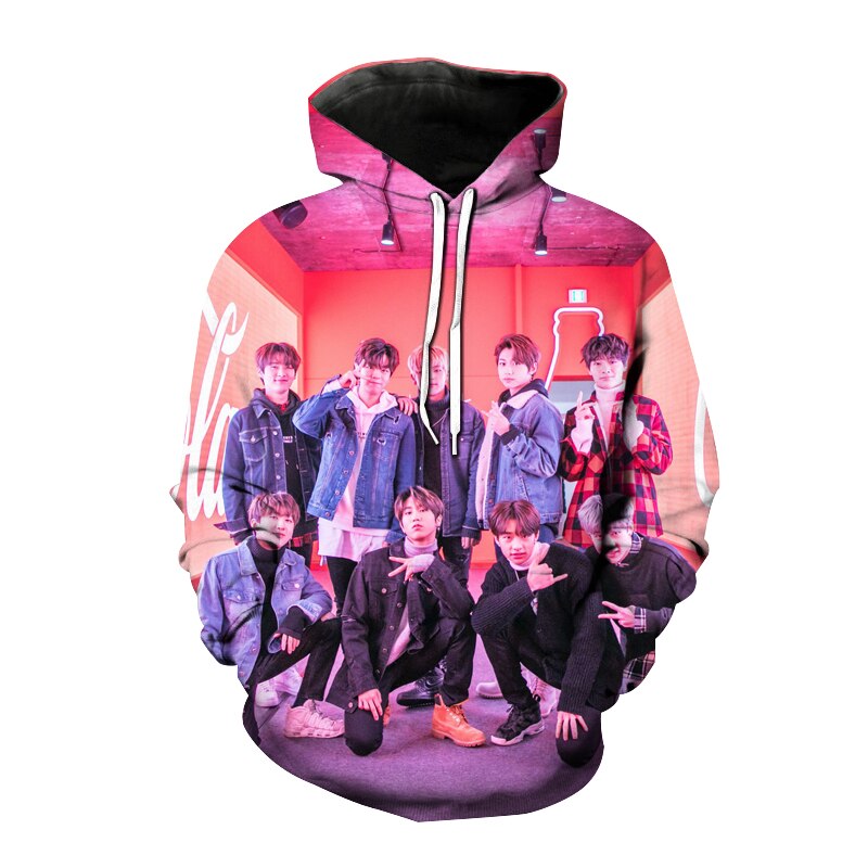 Stray Kids 3D Printed Hoodies Korean Cosplay Oversized Style Men Women Streetwear Fashion Kpop Sweatshirt Pullovers 1 - Stray Kids Store