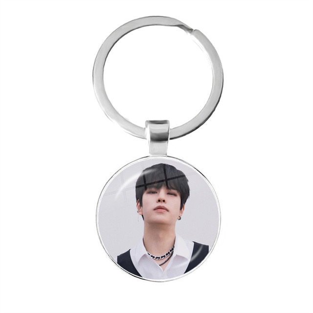 KPOP Stray Kids 2022 Glass Dome Keychain Jewelry Pendant Backpack Decorative Accessories Cosplay Fans Gift 21.jpg 640x640 21 - Stray Kids Store