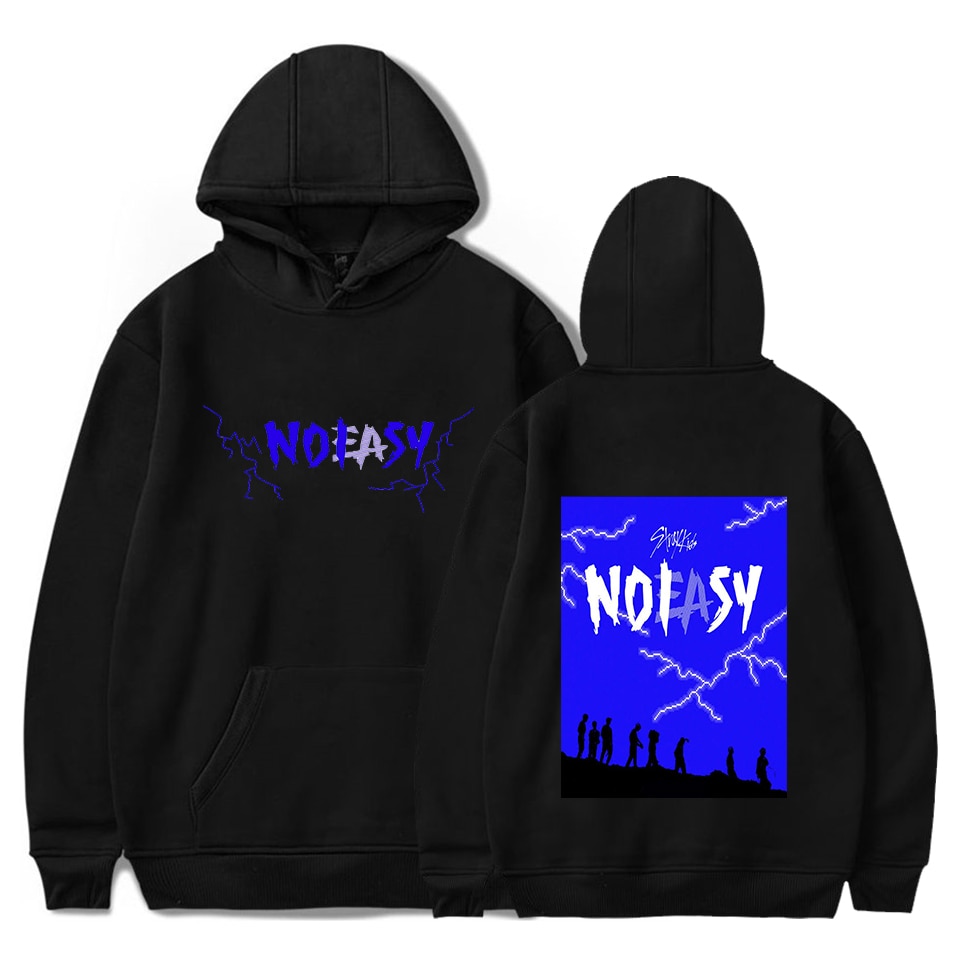 Stray Kids Korea Band Fashion Hoodies Men Women Sweatshirts NOEASY Printed Hoodie Harajuku Boys Girls Tops - Stray Kids Store