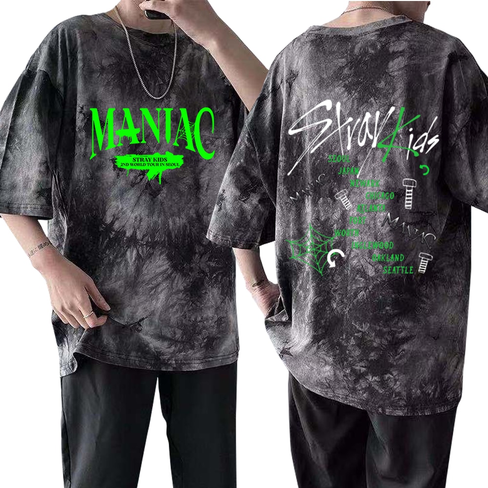 Stray Kids Maniac Sweatshirt, Stray Kids Maxident Short Sleeve Tee Tops