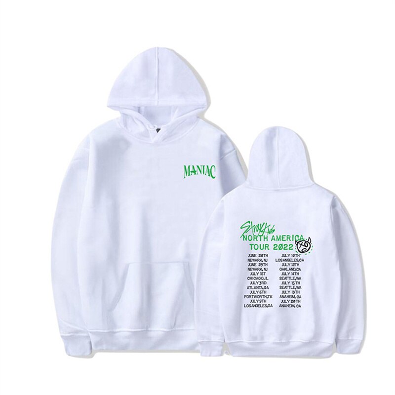 Stray Kids Hoodies SKZ Maniac Tour Hoodie Sweatshirts Kpop Support Hoodies for Men Women 1 - Stray Kids Store