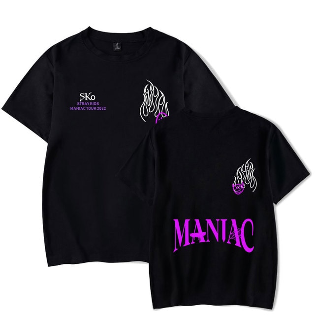 Stray kids MANIAC t shirts Cotton t shirt Premium Quality Kpop Fans tees 11.jpg 640x640 11 - Stray Kids Store