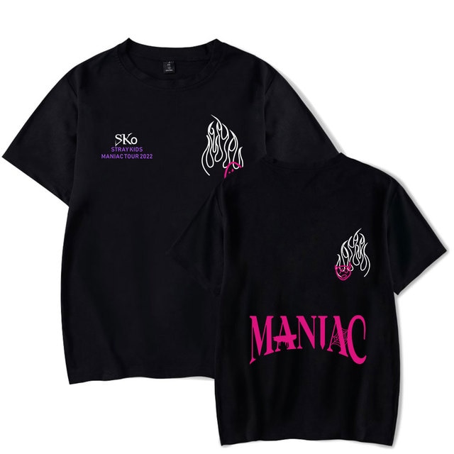 Stray kids MANIAC t shirts Cotton t shirt Premium Quality Kpop Fans tees 12.jpg 640x640 12 - Stray Kids Store