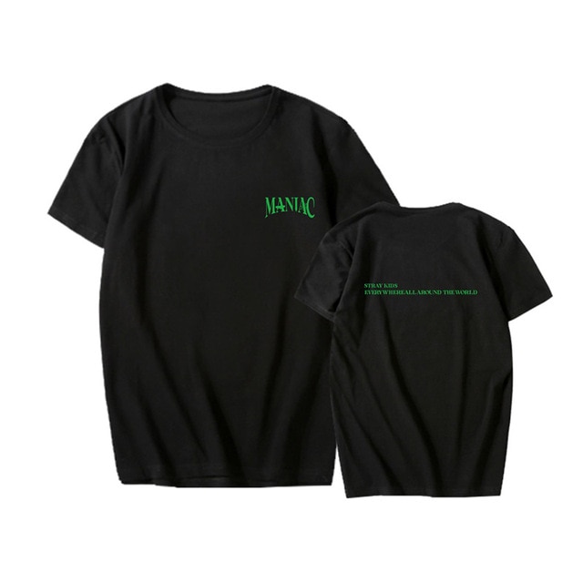 Stray kids MANIAC t shirts Cotton t shirt Premium Quality Kpop Fans tees 8.jpg 640x640 8 - Stray Kids Store