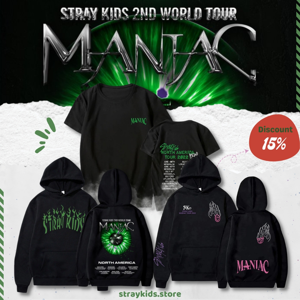 Stray kids hot sale official hoodie