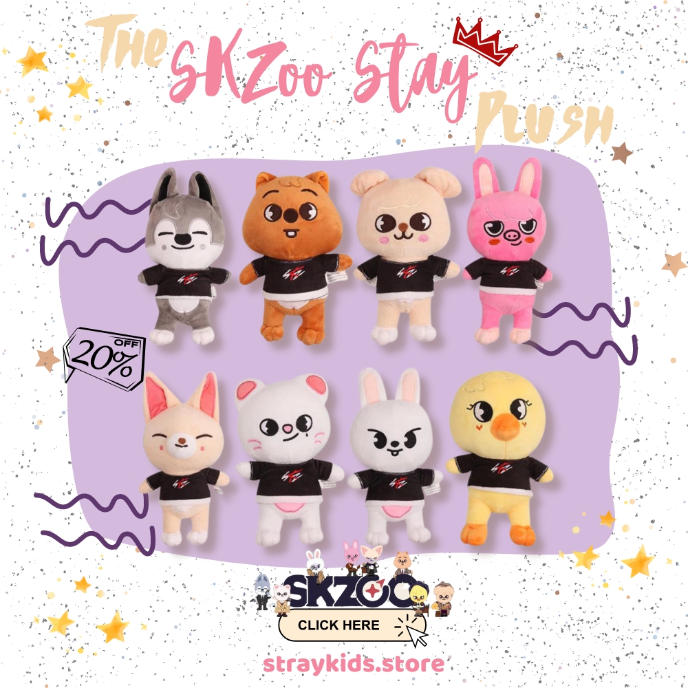 Skzoo stay plush - Stray Kids Store
