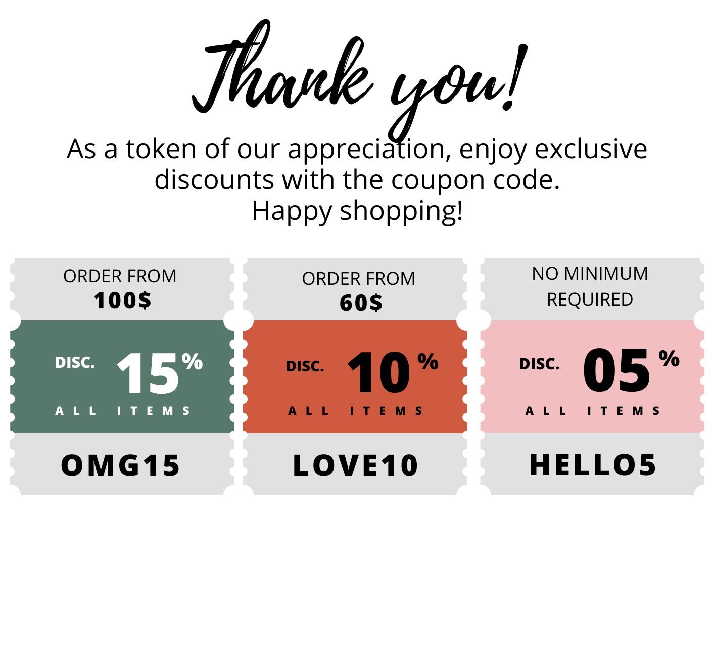 Coupon Merch - Stray Kids Store