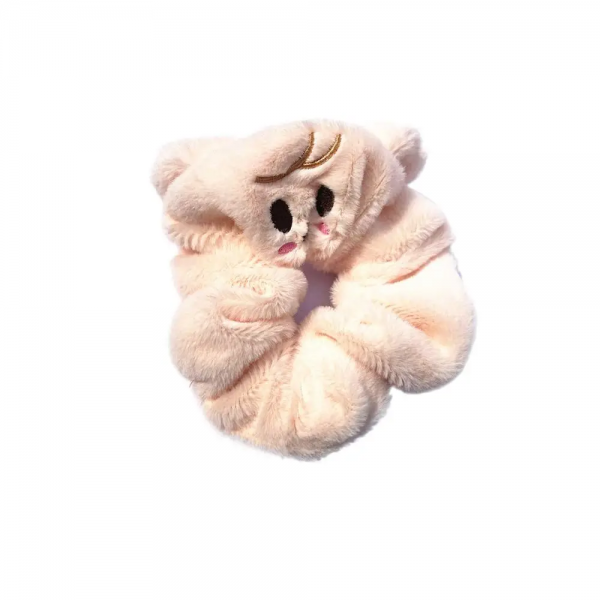 Cartoon Fabric Rabbit Hair Rope Knotted Solid Colors Stray Kids Scrunchies - Image 10