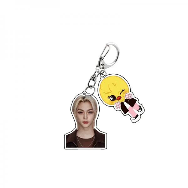 Stray Kids Keychains Felix Bang Chan Hwang Hyun Jin Chang-Bin Stray Kids Keychains - Image 9