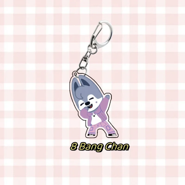 Stray Kids Keychains Felix Bang Chan Hwang Hyun Jin Chang-Bin Stray Kids Keychains - Image 8