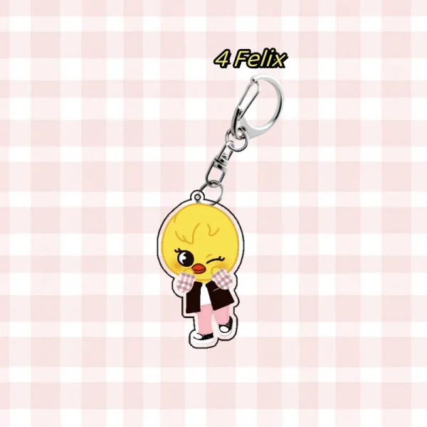 Stray Kids Keychains Felix Bang Chan Hwang Hyun Jin Chang-Bin Stray Kids Keychains - Image 7