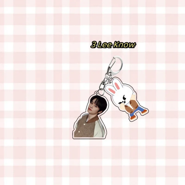 Stray Kids Keychains Felix Bang Chan Hwang Hyun Jin Chang-Bin Stray Kids Keychains - Image 5