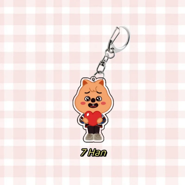 Stray Kids Keychains Felix Bang Chan Hwang Hyun Jin Chang-Bin Stray Kids Keychains - Image 6