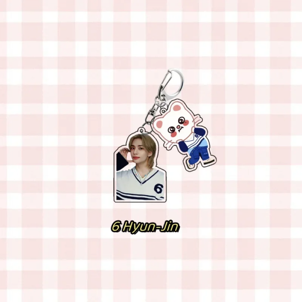 Stray Kids Keychains Felix Bang Chan Hwang Hyun Jin Chang-Bin Stray Kids Keychains - Image 8