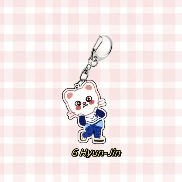 Stray Kids Keychains Felix Bang Chan Hwang Hyun Jin Chang-Bin Stray Kids Keychains - Image 9