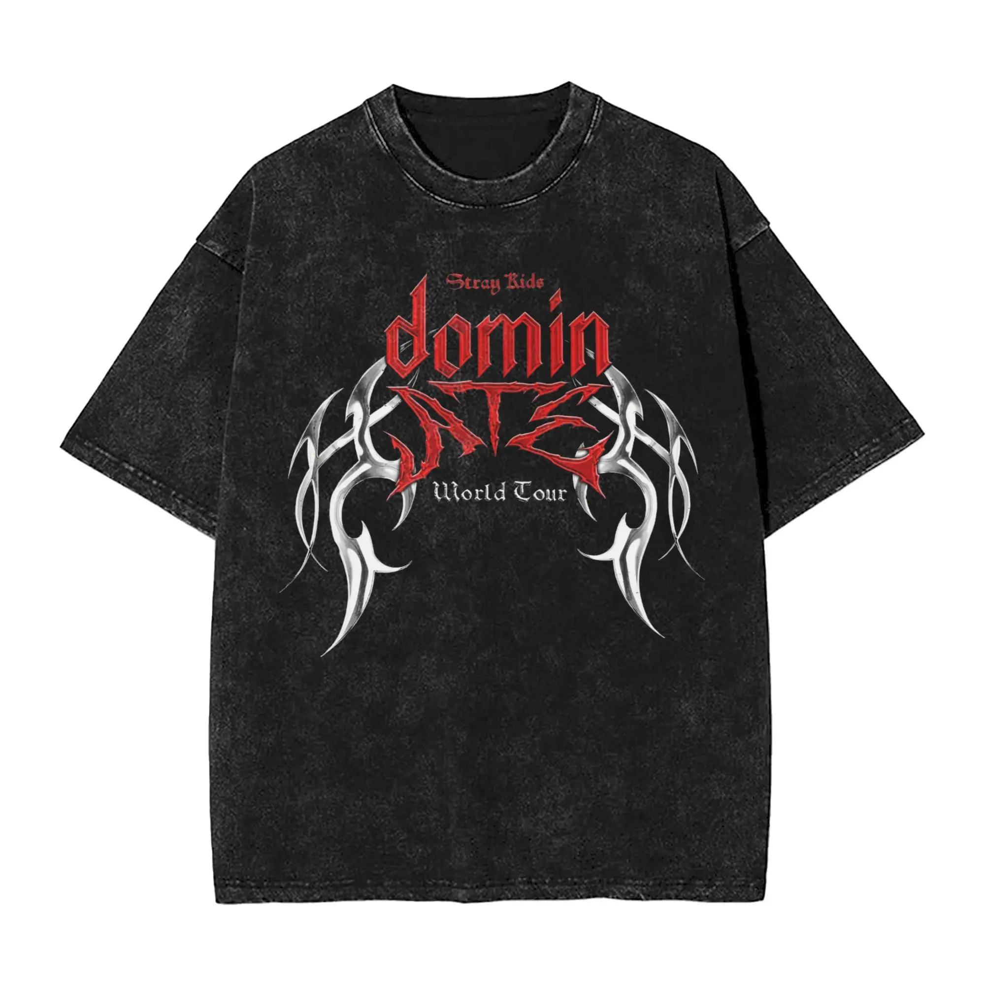 Stray Kids T-Shirt- 2025 World Tour Streetwear Hip Hop Vintage T-Shirt