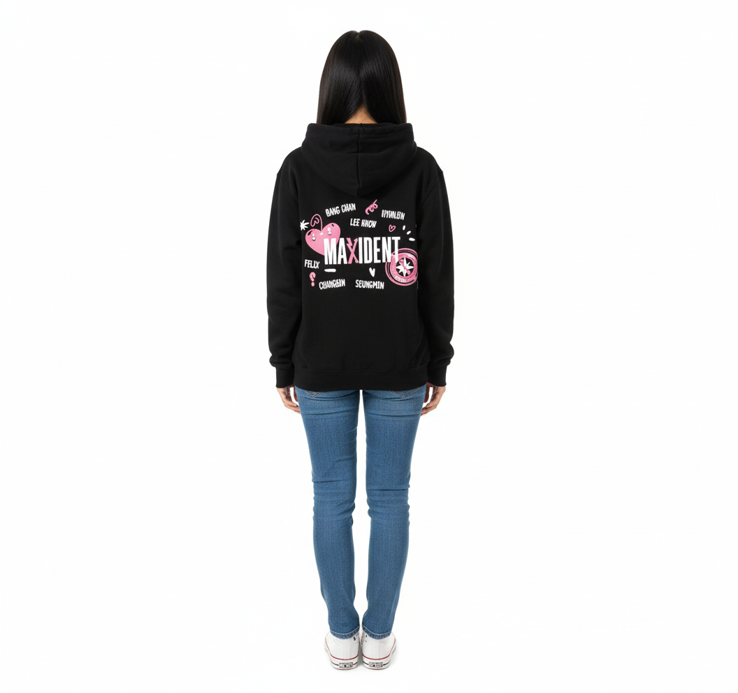 tray Kids Hoodies - Maxident Album Cover Back Printed Edition 4 - Stray Kids Store tray Kids Hoodies - Maxident Album Cover Back Printed Edition - Image 4